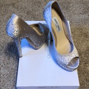 Jimmy Choo Shoes - Limited Edition Jimmy Choo "Sugar" Champagne Pumps Jimmy Choo Shoes - Limited Edition Jimmy Choo "Sugar" Champagne Pumps